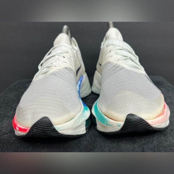 Nike Air Zoom Tempo Next% Flyknit White Black Hyper Violet CI9924-100 Women’s 8 - Picture 6 of 10